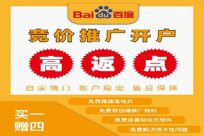 电商平台渠道开户返点收益